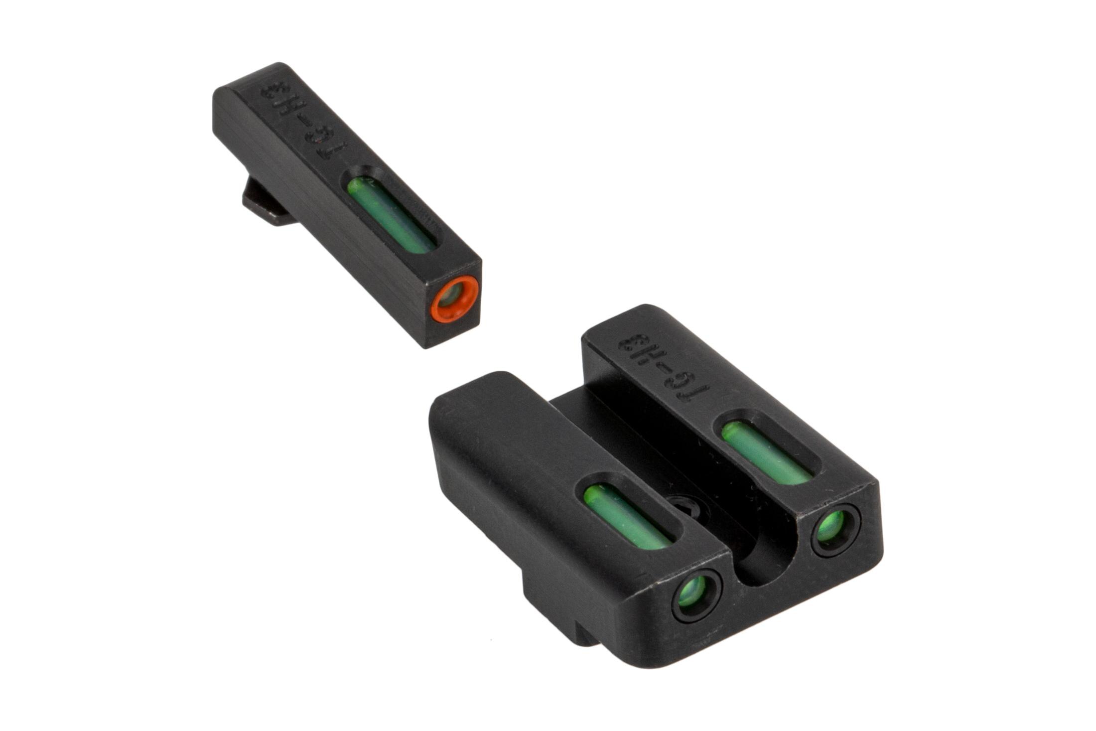 Truglo TFX Pro Glock Low Sight Set Orange TG13GL1PC